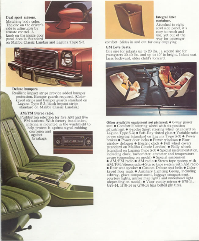 1974 Chev Chevelle Brochure Page 10